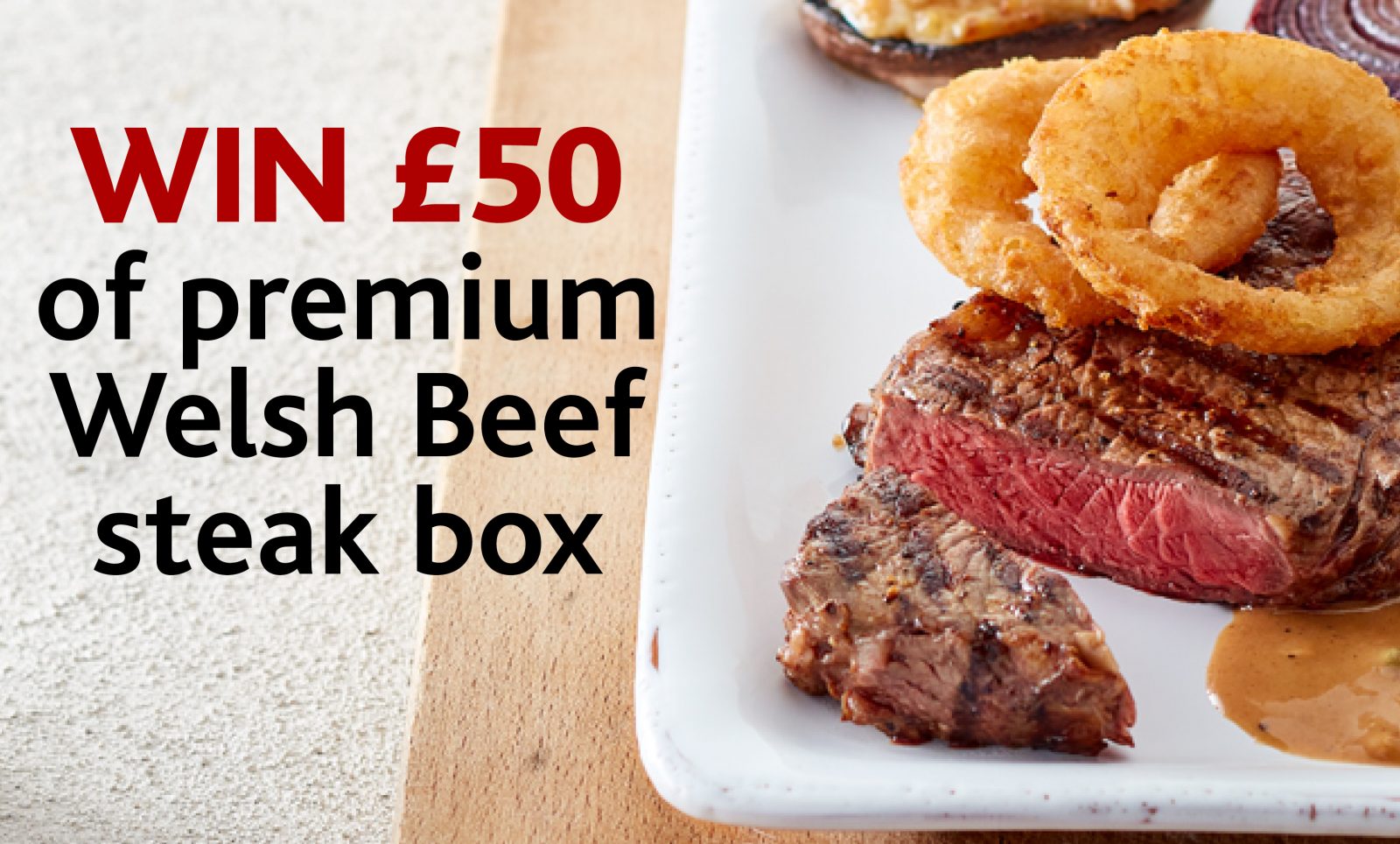 Have you got your Welsh Beef rib-eye on some treats this autumn?