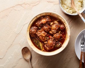 Welsh Beef oxtail stew