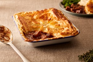 Welsh Beef steak and ale pie