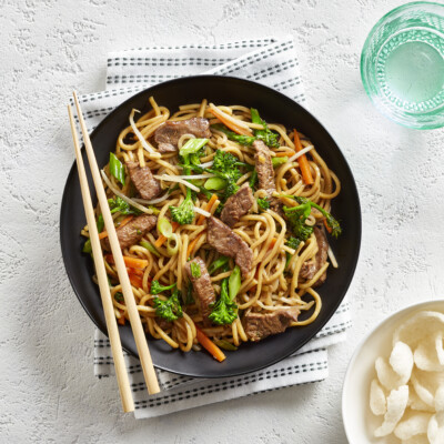 Welsh Beef chow mein recipe by rugby star, Ken Owens