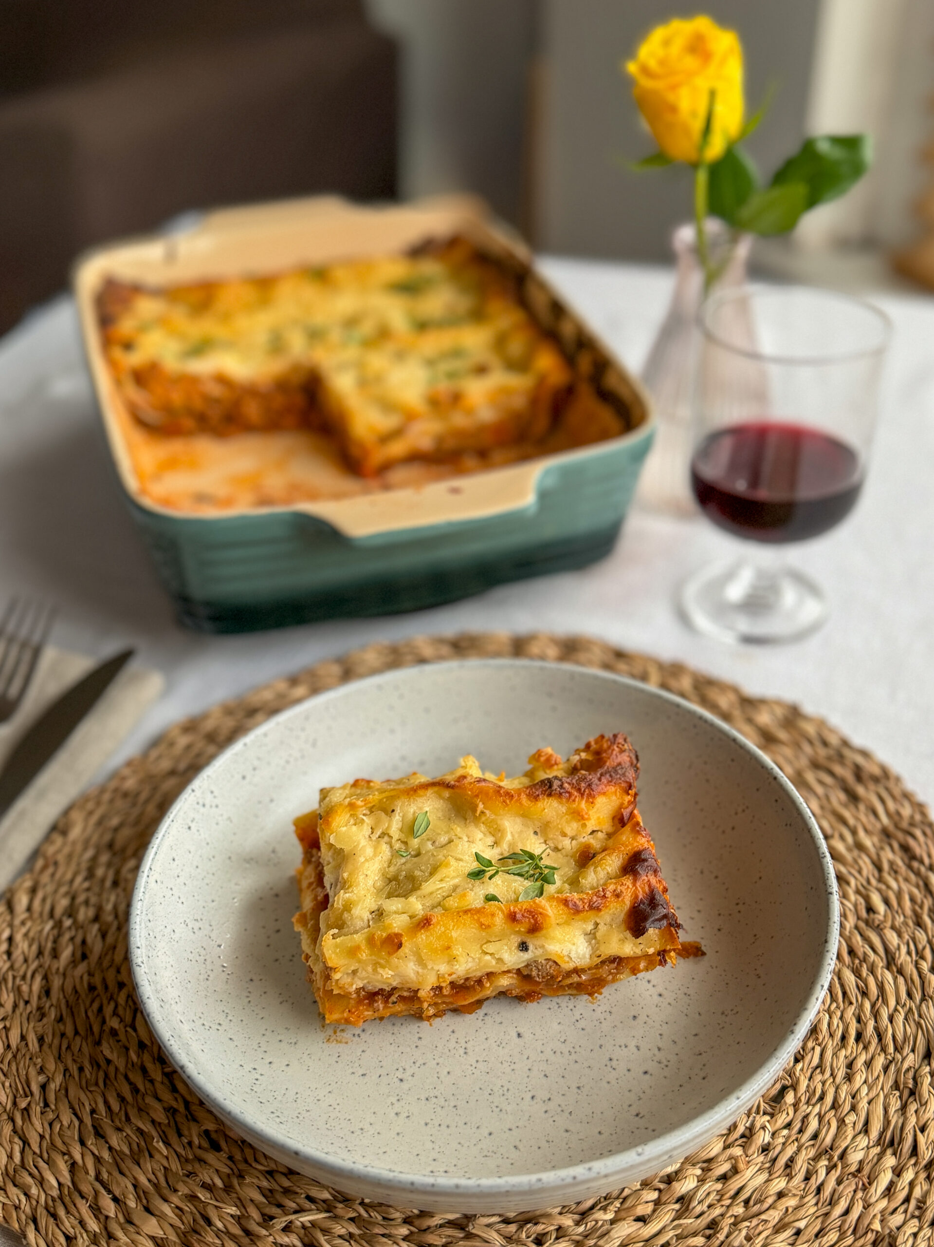 Welsh Lamb Lasagne with Caerphilly Béchamel by The Rare Welsh Bit