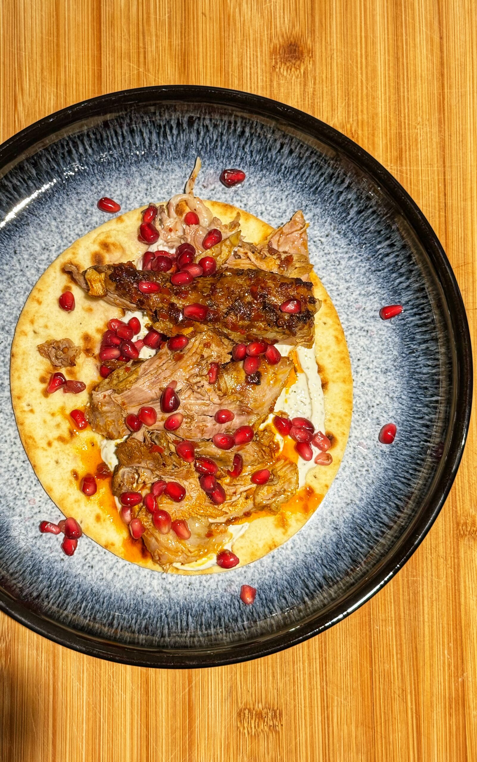 Slow Roasted Harissa Welsh Lamb Shoulder by Welsh Food Dude
